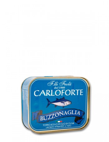  Buzzonaglia di tonno rosso di Carloforte in olio di oliva - 350 g