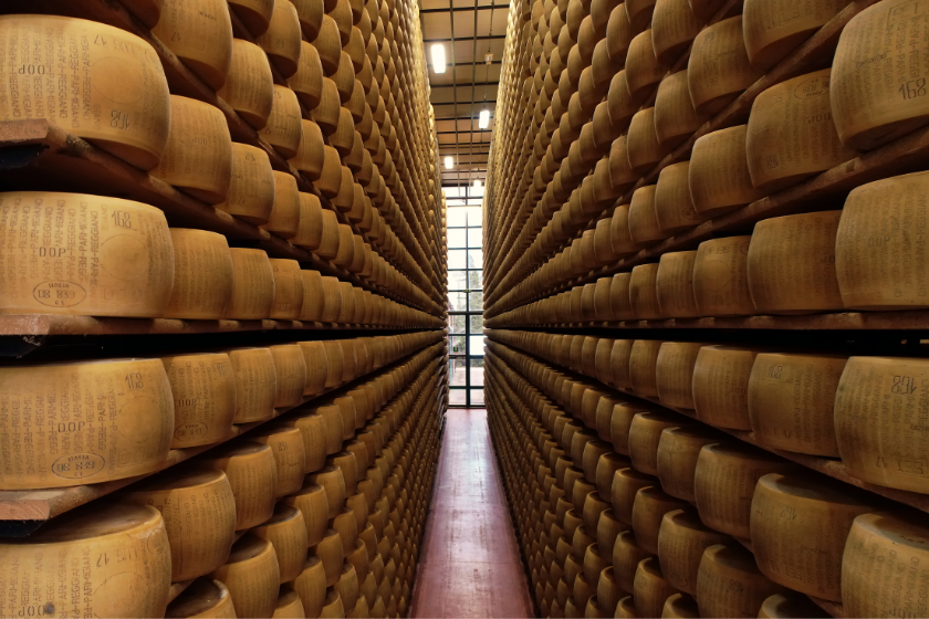 Storia del Parmigiano Reggiano 